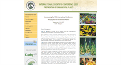 Desktop Screenshot of conference2007.journal-pop.org